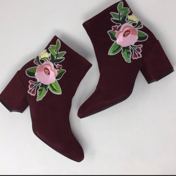 Catherine Malandrino Shoes - Catherine maladrino melky floral booties